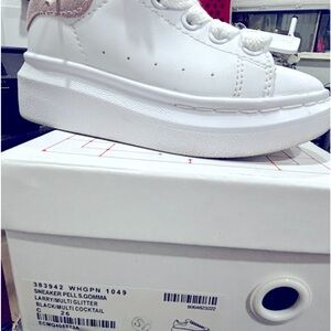 Alexander McQueen Kids Chunky Sole Sneakers. Size 26.